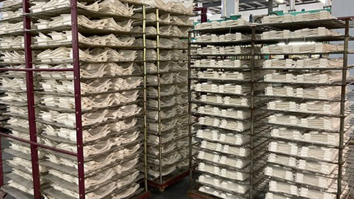 Paper tray drying